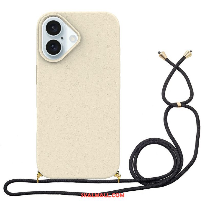 Skal iPhone 16 Plus Telefonfodral Cordon Wheat Straw