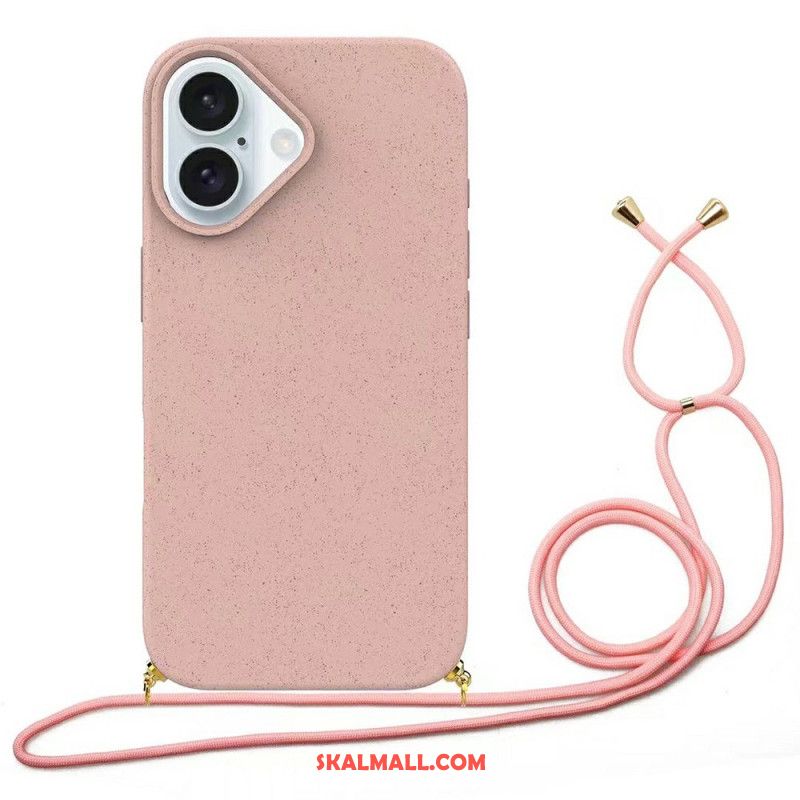 Skal iPhone 16 Plus Telefonfodral Cordon Wheat Straw