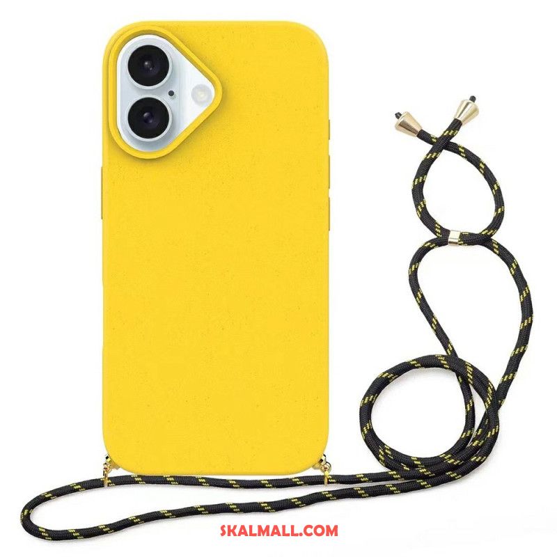 Skal iPhone 16 Plus Telefonfodral Cordon Wheat Straw