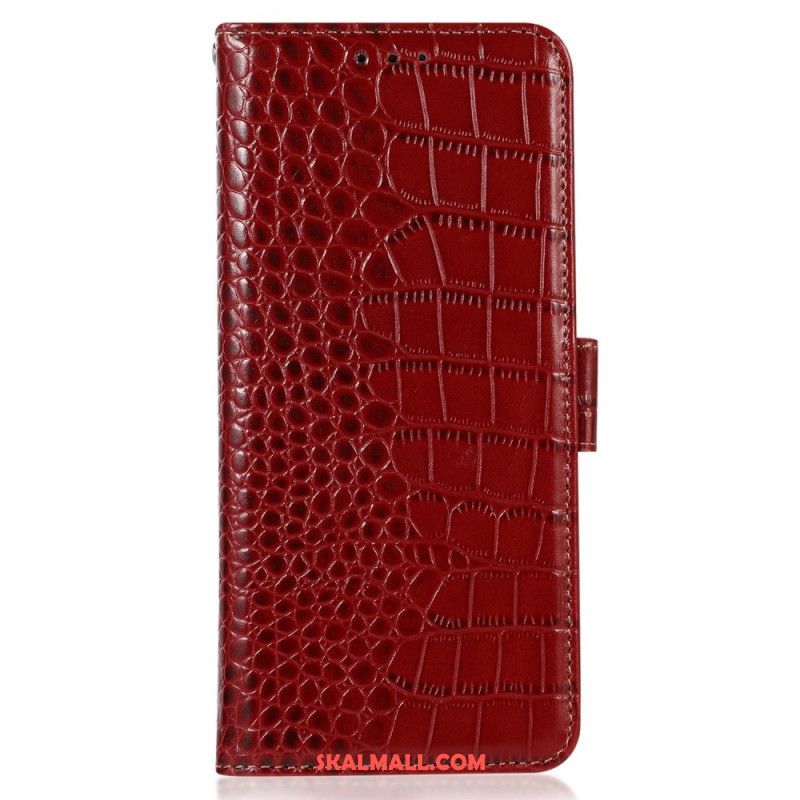 Skyddsfodral Huawei Nova 11 Pro Crocodile Texture Rfid Blockering