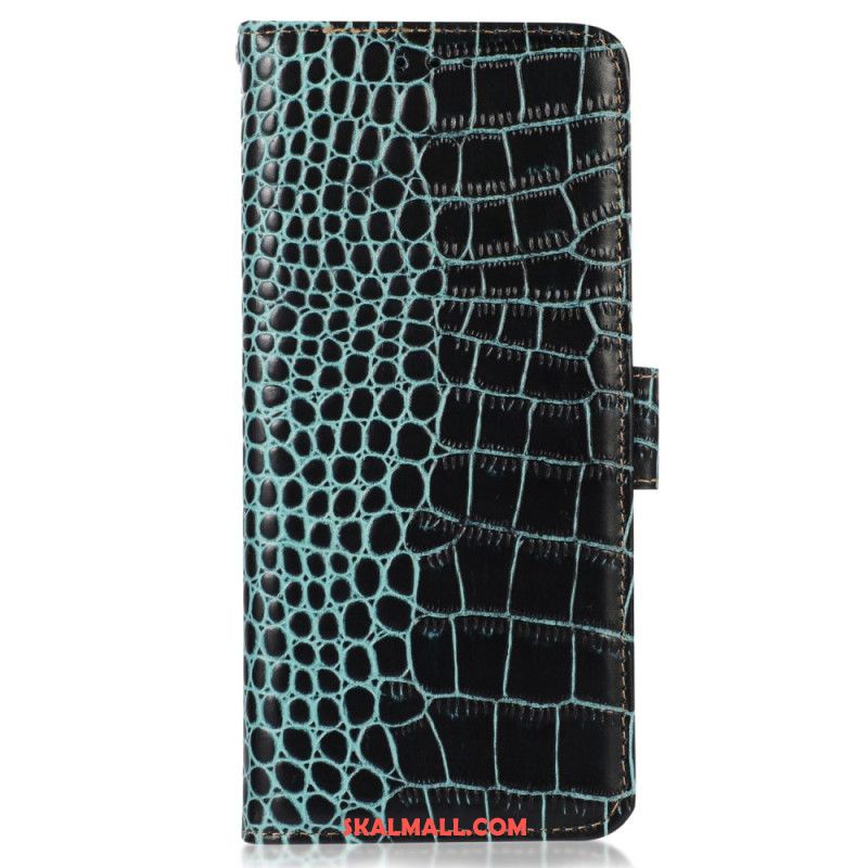 Skyddsfodral Huawei Nova 11 Pro Crocodile Texture Rfid Blockering