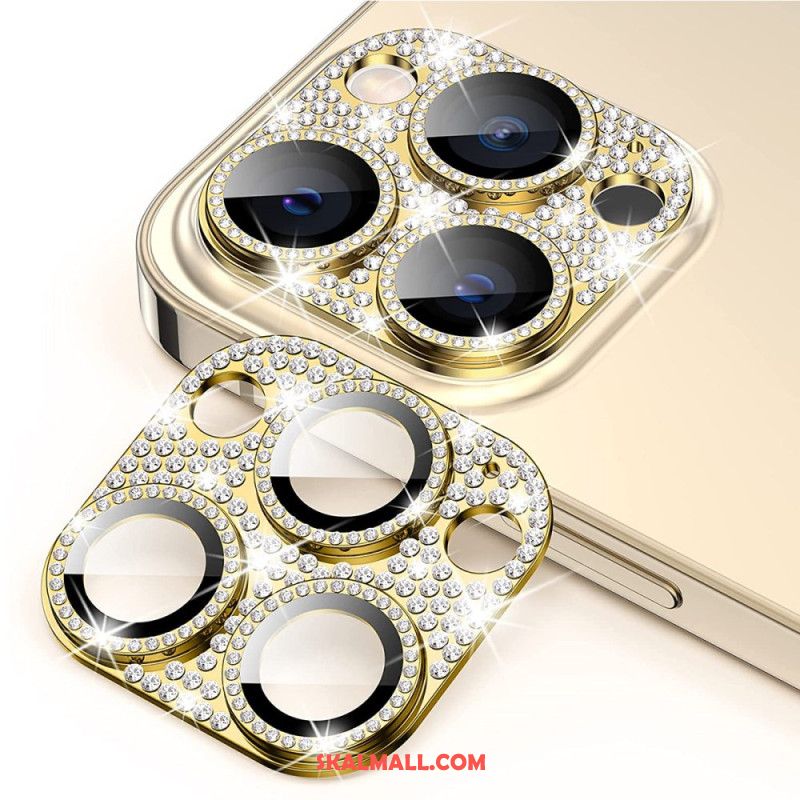 iPhone 16 Pro Max Enkay Rhinestone Linsskydd