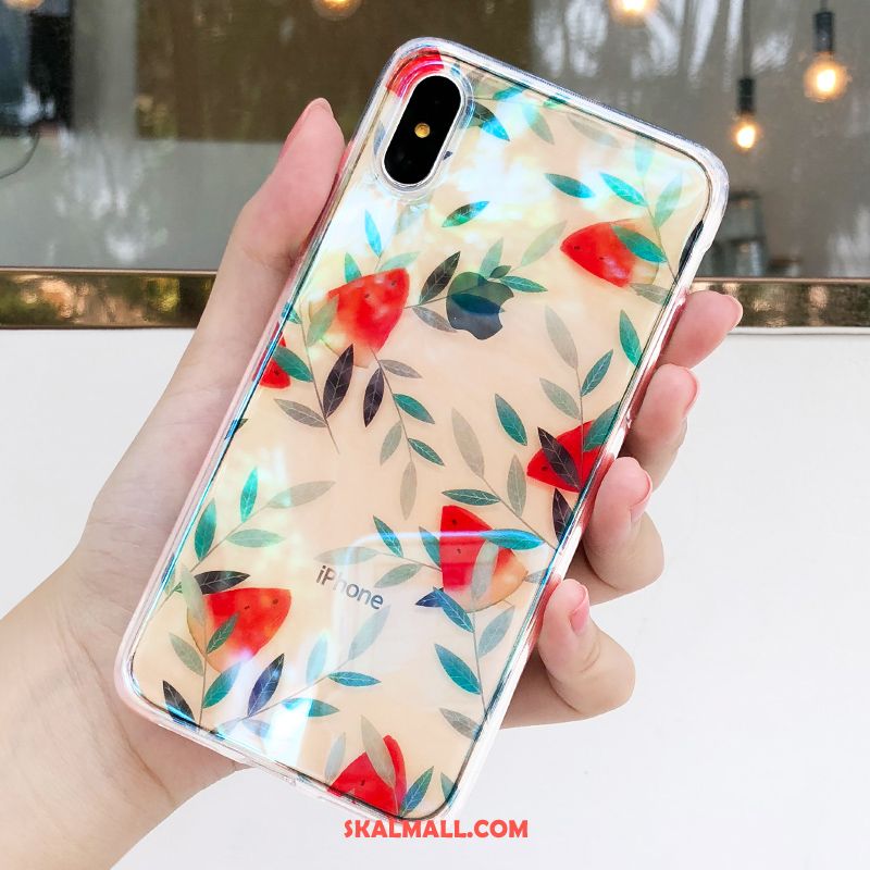 iPhone Xs Skal Skydd Fallskydd Silikon Mobil Telefon Mjuk Fodral Billiga