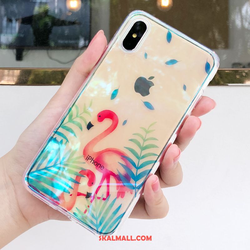 iPhone Xs Skal Skydd Fallskydd Silikon Mobil Telefon Mjuk Fodral Billiga