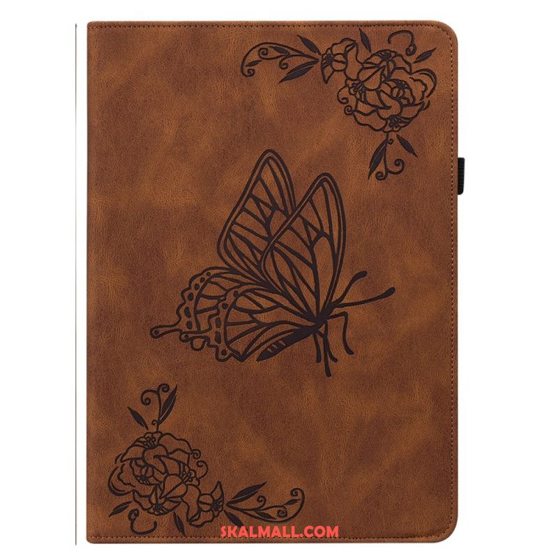 Case Samsung Galaxy Tab S9 Telefonfodral Fjärilar Och Blommor