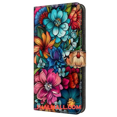 Fodral För Samsung Galaxy A16 5g Blommönster