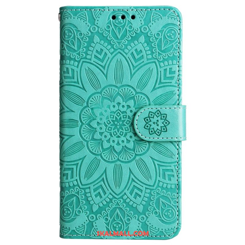 Fodral För Samsung Galaxy M55 5g Mandala Med Band