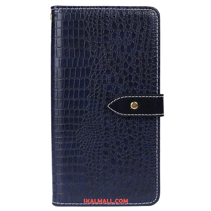 Fodral För Xiaomi Redmi Note 13 4g Idewei Crocodile Texture