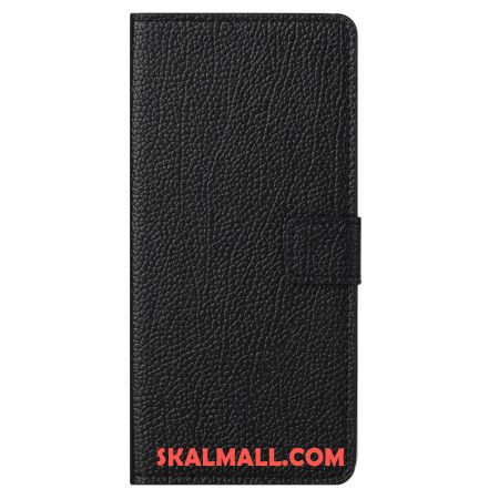 Fodral För Xiaomi Redmi Note 13 4g Litchi Texture Med Rem