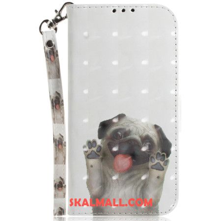 Fodral För iPhone 16 Pro Max Lanyard Dog