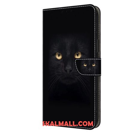 Fodral Oppo A98 5g Svart Katt