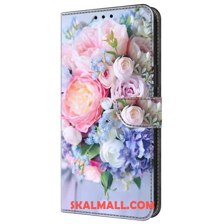 Fodral Samsung Galaxy A55 5g Färgglada Blommor