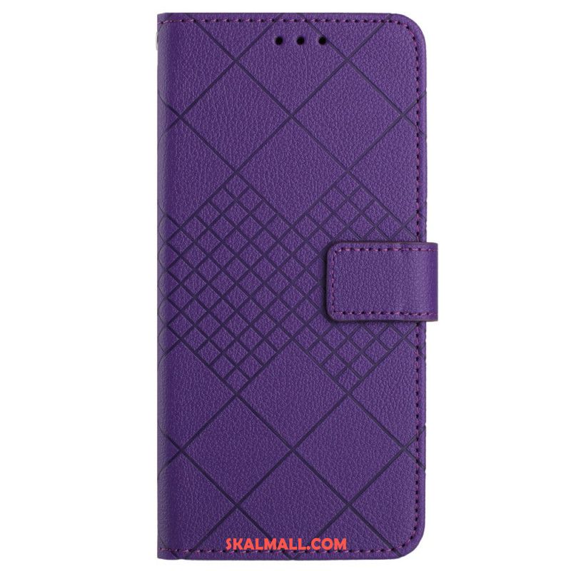 Fodral Xiaomi Redmi Note 13 4g Strappy Diamond Mönster