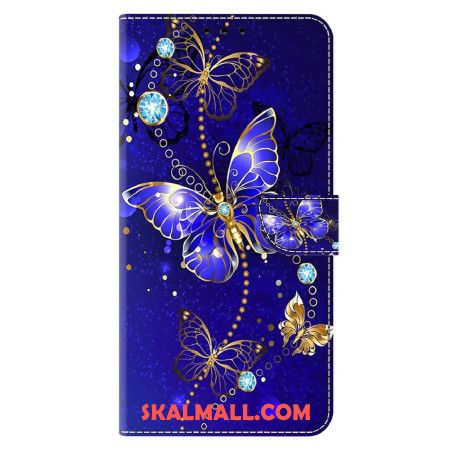 Fodral Xiaomi Redmi Note 13 5g Diamantfjärilar