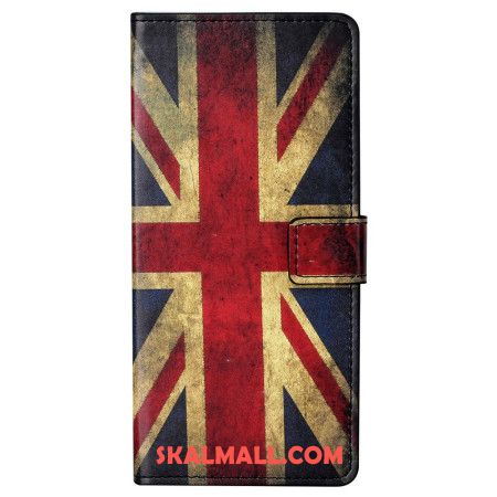 Fodral Xiaomi Redmi Note 13 Pro 5g Vintage Engelsk Flagga