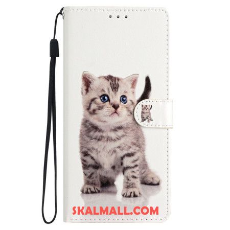 Fodral iPhone 16 Kattunge Med Rem