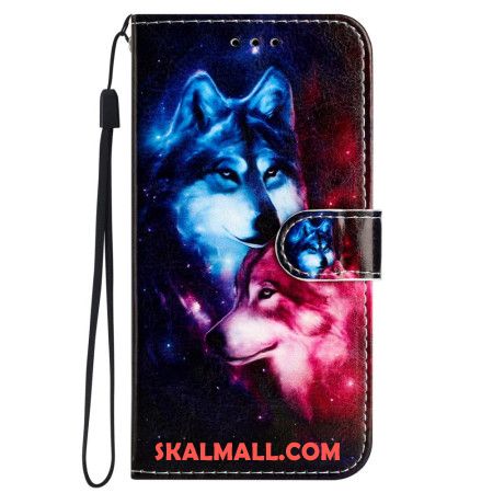 Fodral iPhone 16 Pro Lanyard Wolves