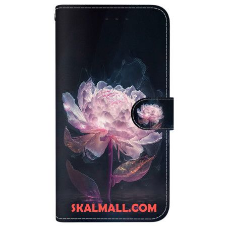 Fodral iPhone 16 Pro Max Lila Pion Med Rem