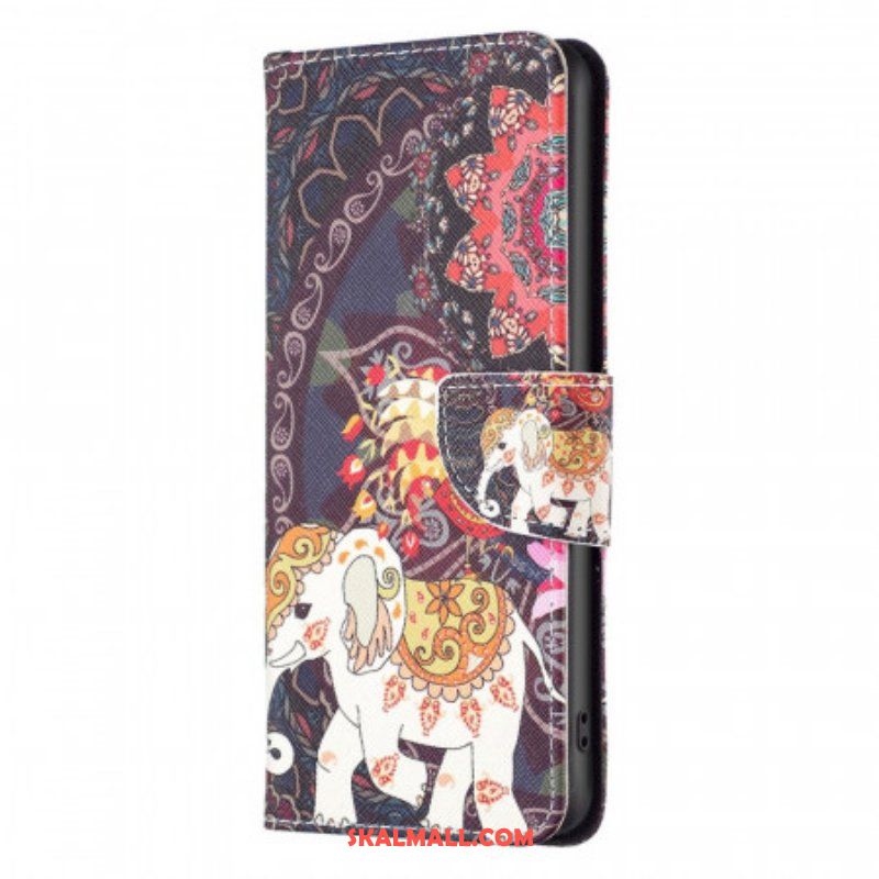 Folio-fodral Samsung Galaxy M23 5G Tribal Elefant