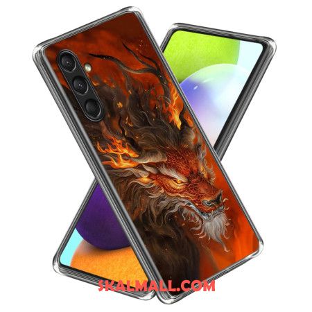 Skal För Samsung Galaxy A16 5g Fire Tiger Silikon