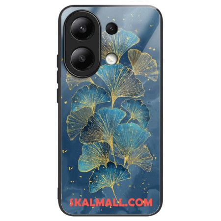 Skal För Xiaomi Redmi Note 13 4g Ginkgoblad Av Härdat Glas