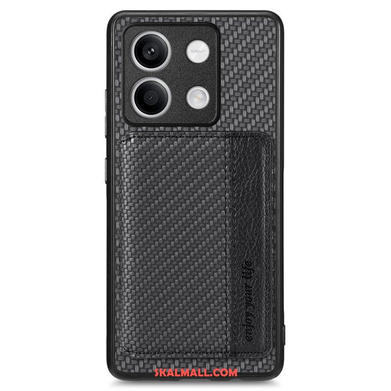 Skal För Xiaomi Redmi Note 13 5g Carbon Fiber Texture Korthållare