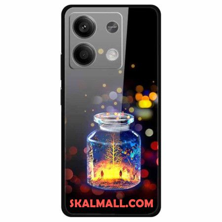 Skal För Xiaomi Redmi Note 13 5g Önskeflaska Av Härdat Glas