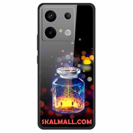 Skal För Xiaomi Redmi Note 13 Pro 5g Önskeflaska Av Härdat Glas