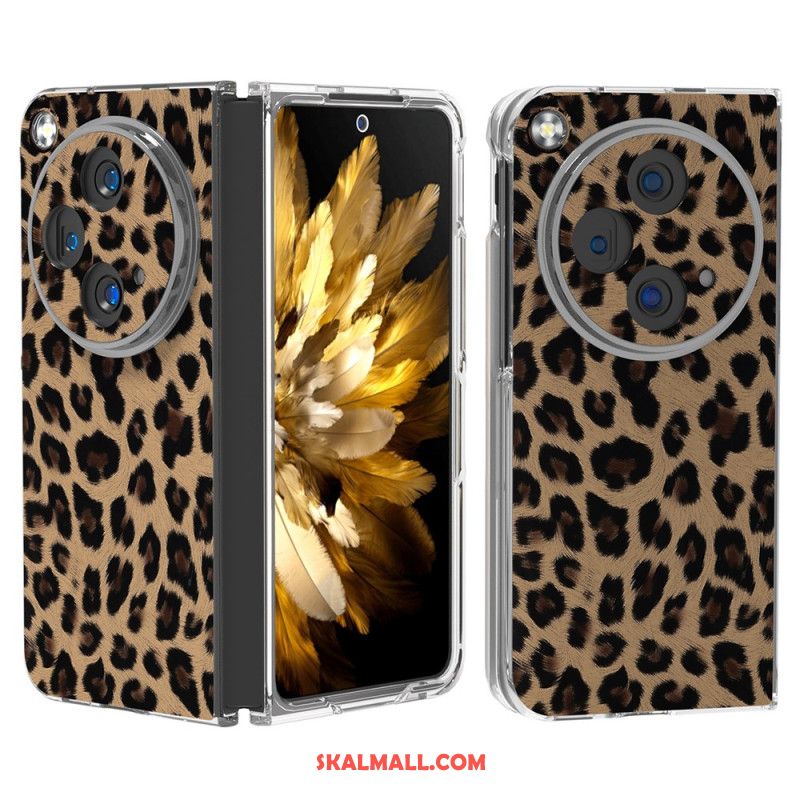 Skal Oneplus Open Telefonfodral Leopardstil