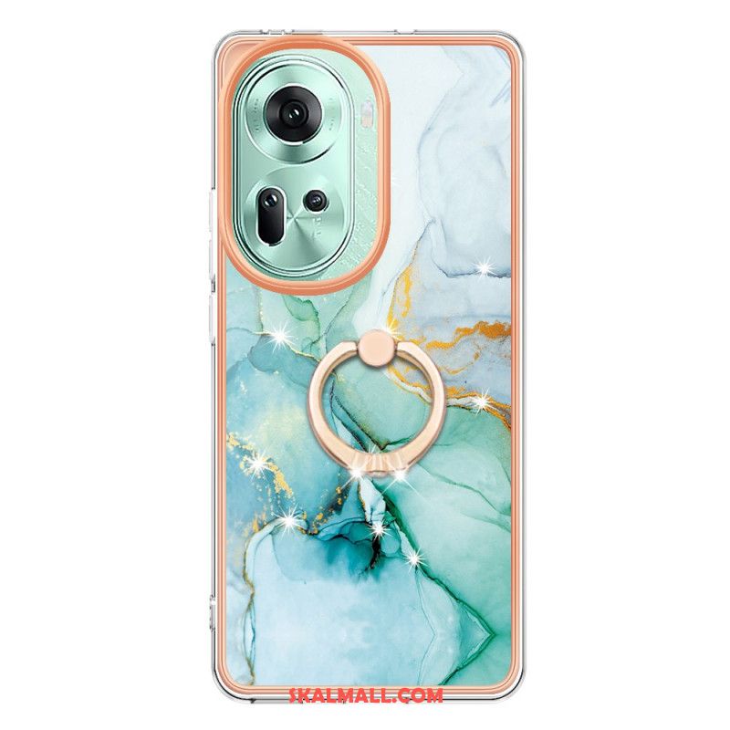 Skal Oppo Reno 11 5g Marble Design Support Ring