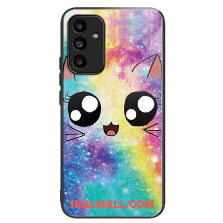 Skal Samsung Galaxy A15 Telefonfodral Galaxy Cat Härdat Glas