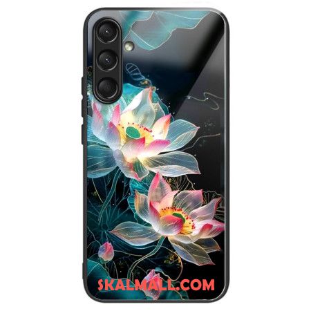 Skal Samsung Galaxy A16 5g Telefonfodral Blommor I Härdat Glas