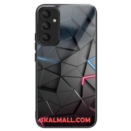 Skal Samsung Galaxy A55 5g Härdat Glas Svarta Trianglar