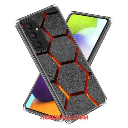 Skal Samsung Galaxy A55 5g Telefonfodral Geometrisk Mörk