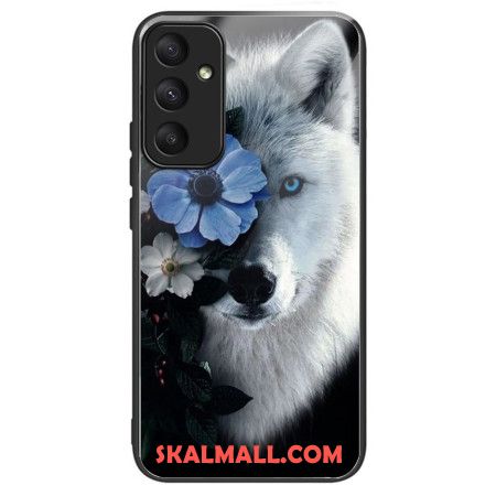 Skal Samsung Galaxy A55 5g Telefonfodral Vargblommigt Härdat Glas