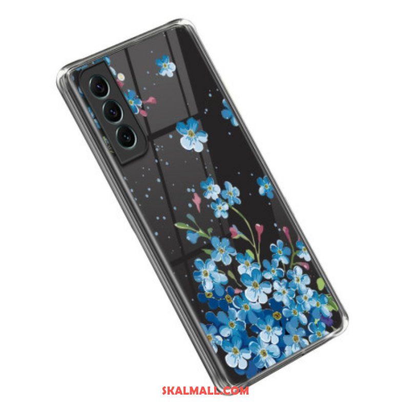 Skal Samsung Galaxy S23 5G Blå Blommor