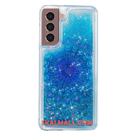 Skal Samsung Galaxy S24 Plus 5g Flytande Glitter Och Mandala