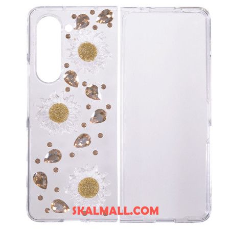 Skal Samsung Galaxy Z Fold 5 Telefonfodral Daisy Charms