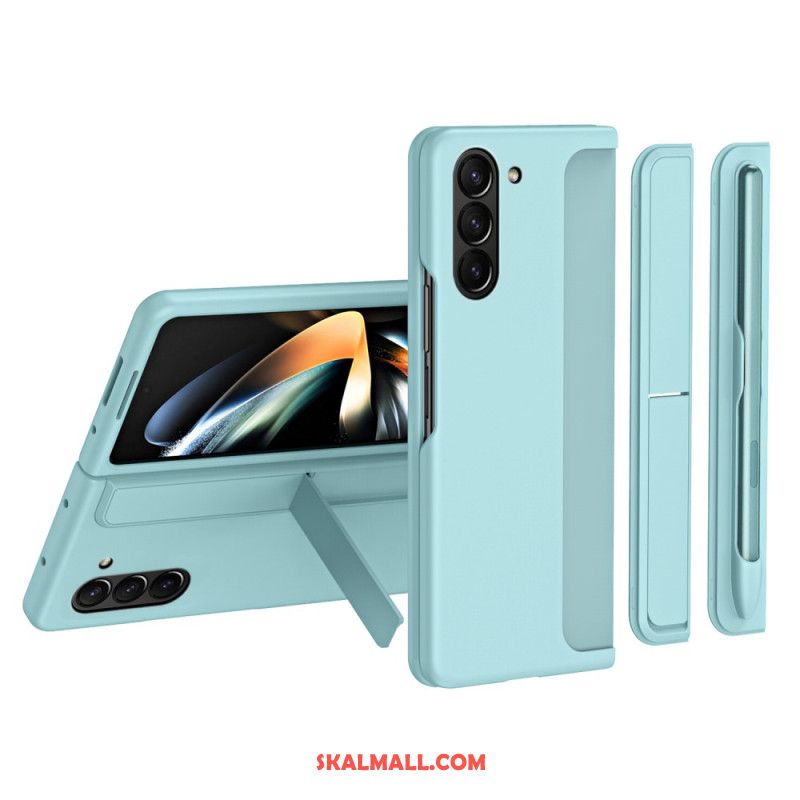 Skal Samsung Galaxy Z Fold 5 Telefonfodral Med Stativ Och Stylushållare