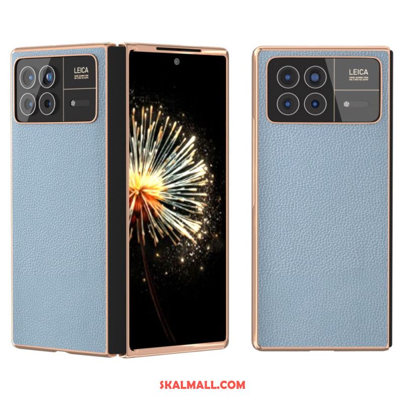 Skal Xiaomi Mix Fold 3 Lädereffekt