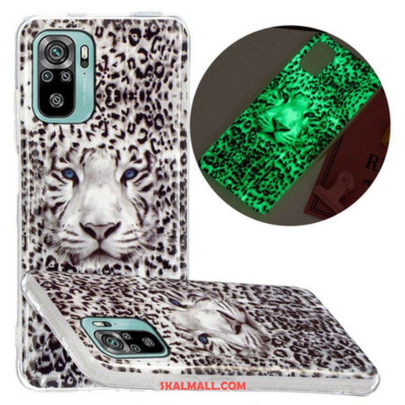 Skal Xiaomi Redmi Note 10 / 10S Leopard Fluorescerande