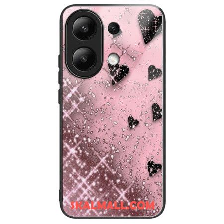 Skal Xiaomi Redmi Note 13 4g Pink Love Härdat Glas