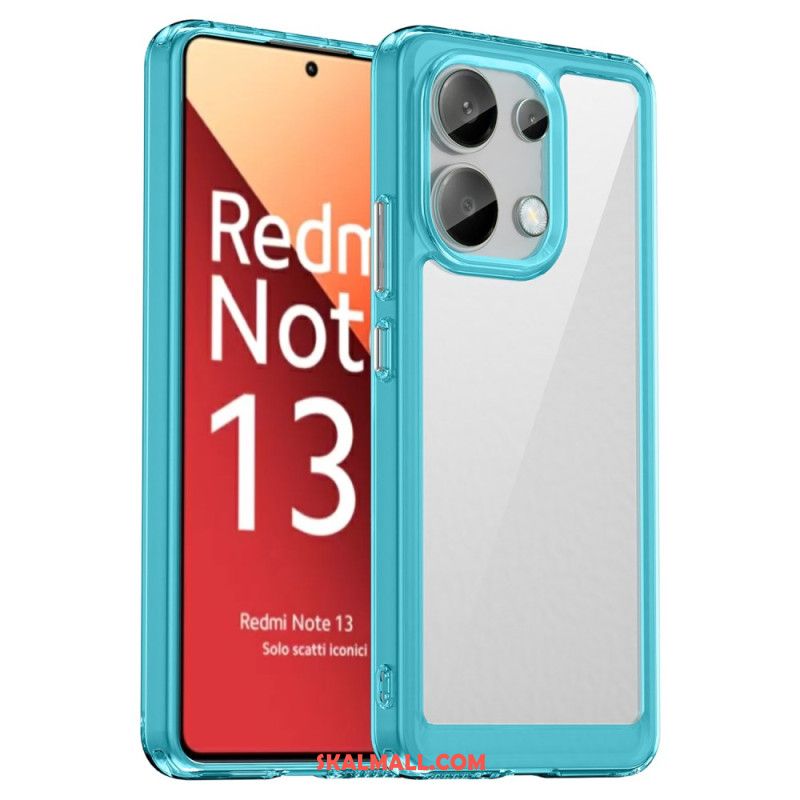 Skal Xiaomi Redmi Note 13 4g Telefonfodral Hybridfärgade Kanter