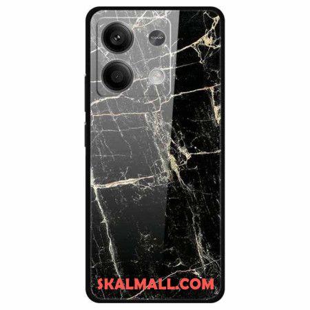 Skal Xiaomi Redmi Note 13 5g Platina Svart Mönster Härdat Glas