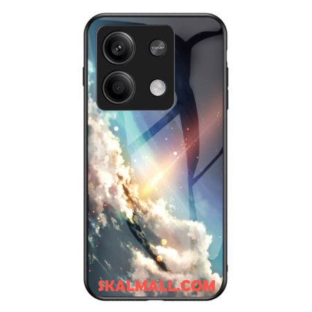 Skal Xiaomi Redmi Note 13 5g Telefonfodral Lysande Stjärnhimmel Härdat Glas