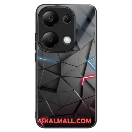 Skal Xiaomi Redmi Note 13 Pro 4g Härdat Glas Svarta Trianglar