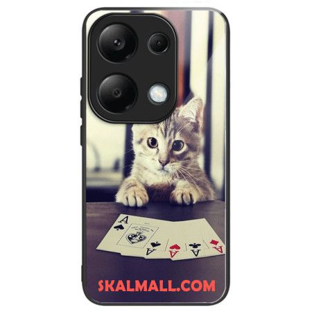 Skal Xiaomi Redmi Note 13 Pro 4g Telefonfodral Chatpoker I Härdat Glas