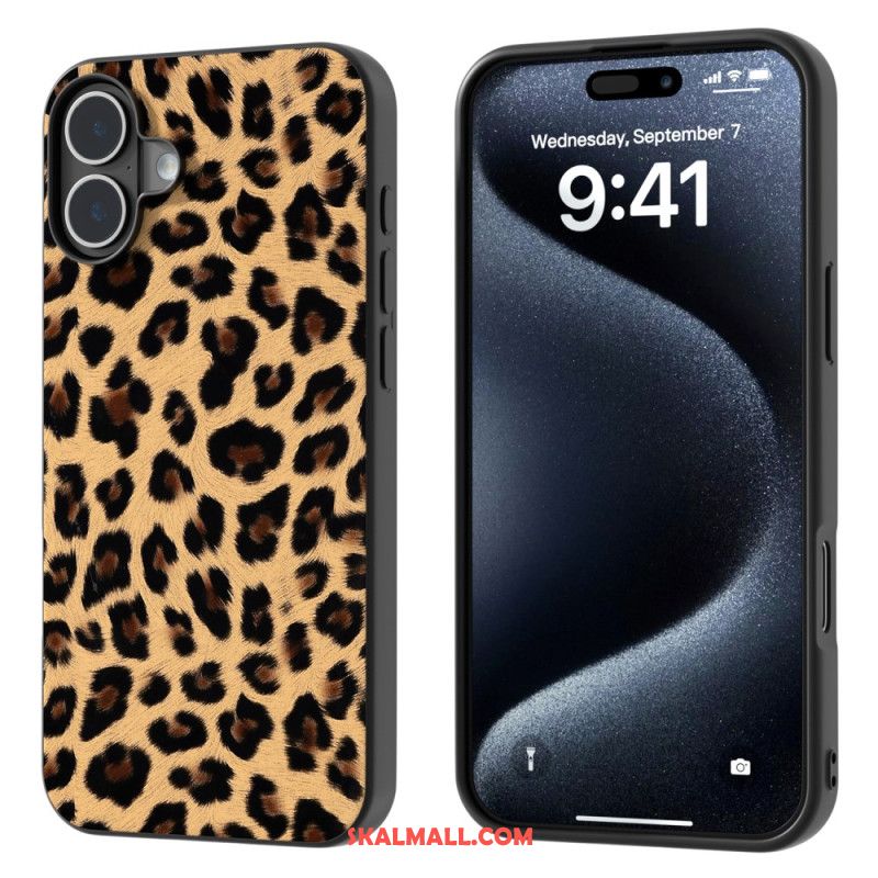 Skal iPhone 16 Leopardstil