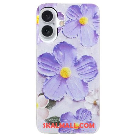 Skal iPhone 16 Lila Blommor