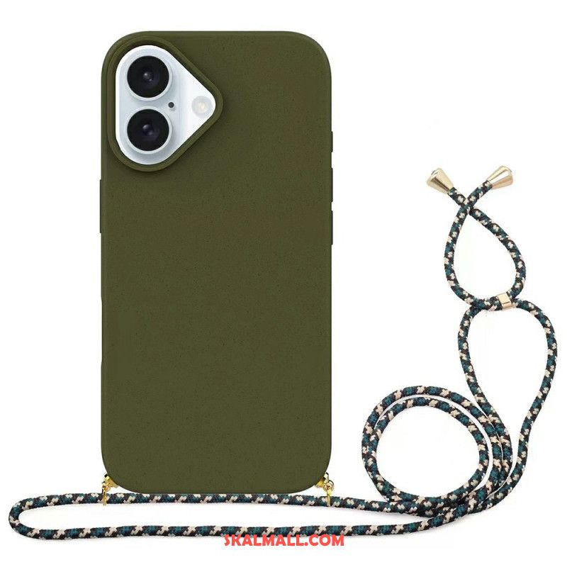 Skal iPhone 16 Plus Telefonfodral Cordon Wheat Straw